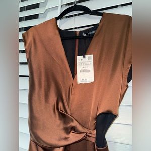 NWT Zara Satin Dress